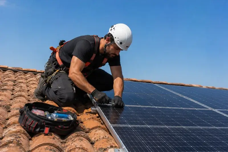 Maintenance et monitoring de panneaux solaires à Grendelbruch