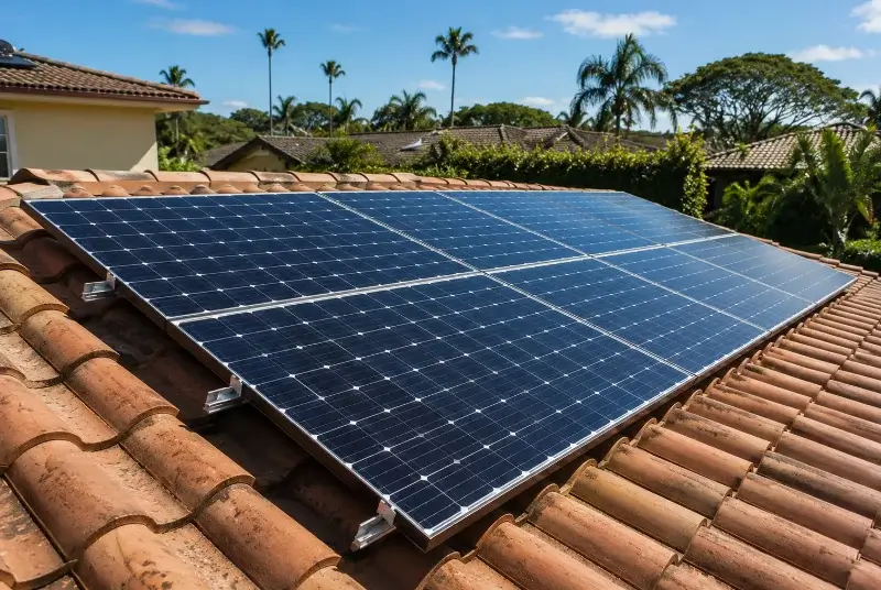 Installation de panneaux solaires à Grendelbruch